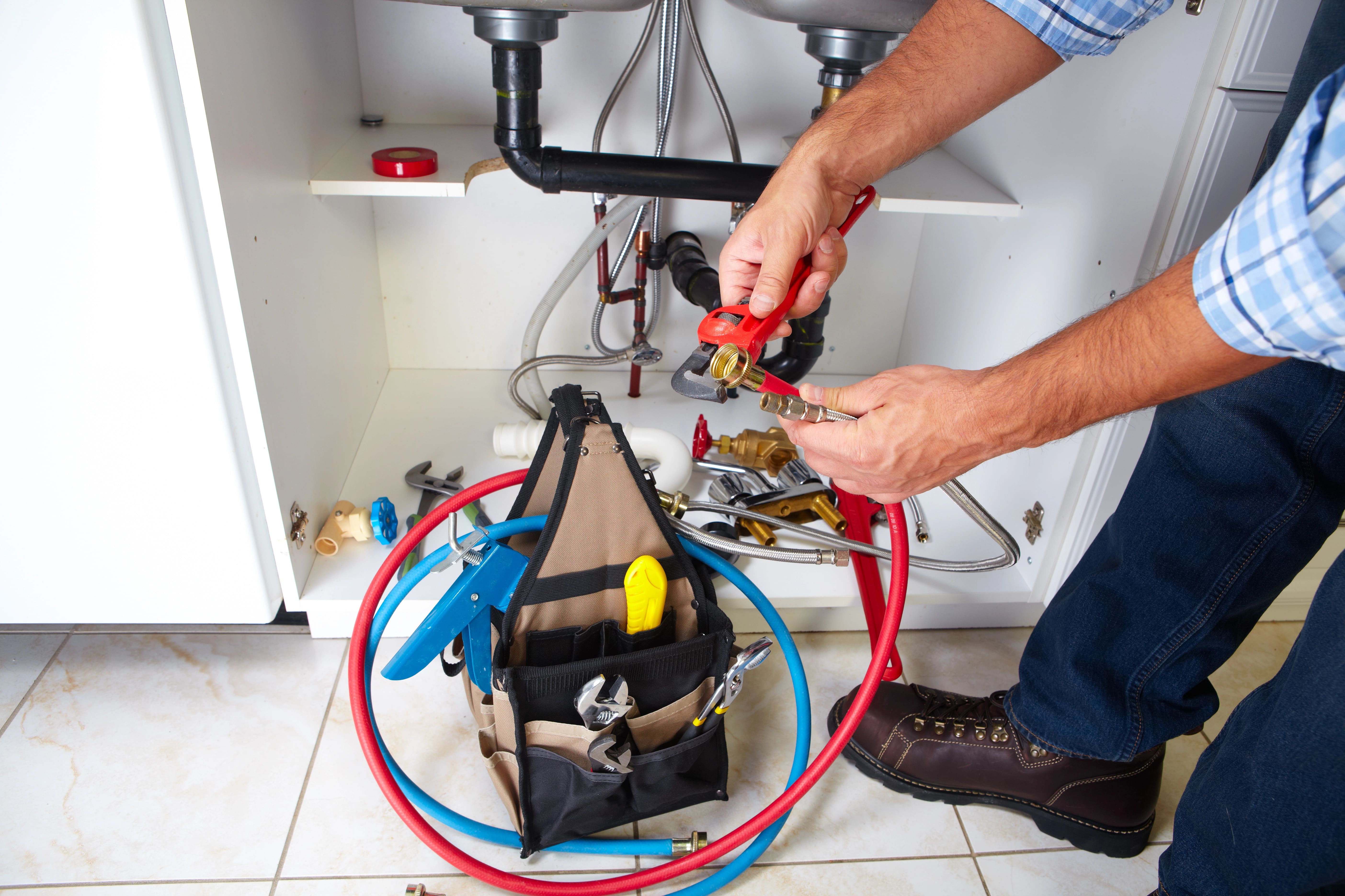 plumbing inspection by a plumber