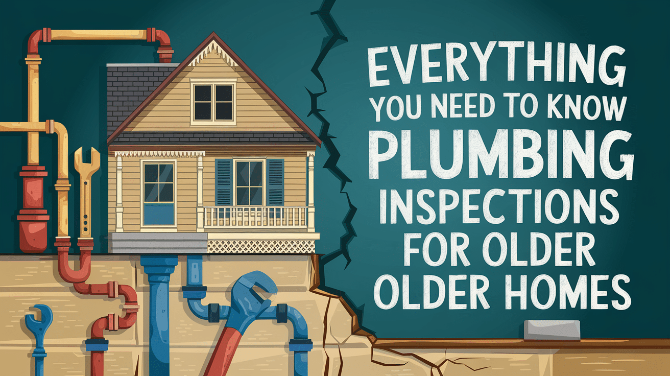 Plumbing inspections for older homes