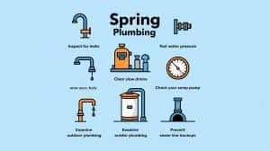 Spring Plumbing checklist