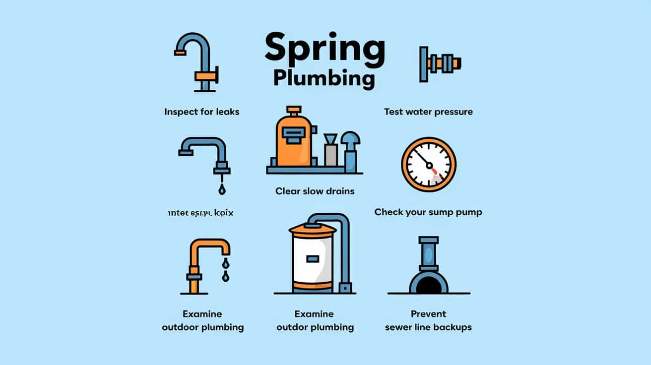 Spring Plumbing checklist